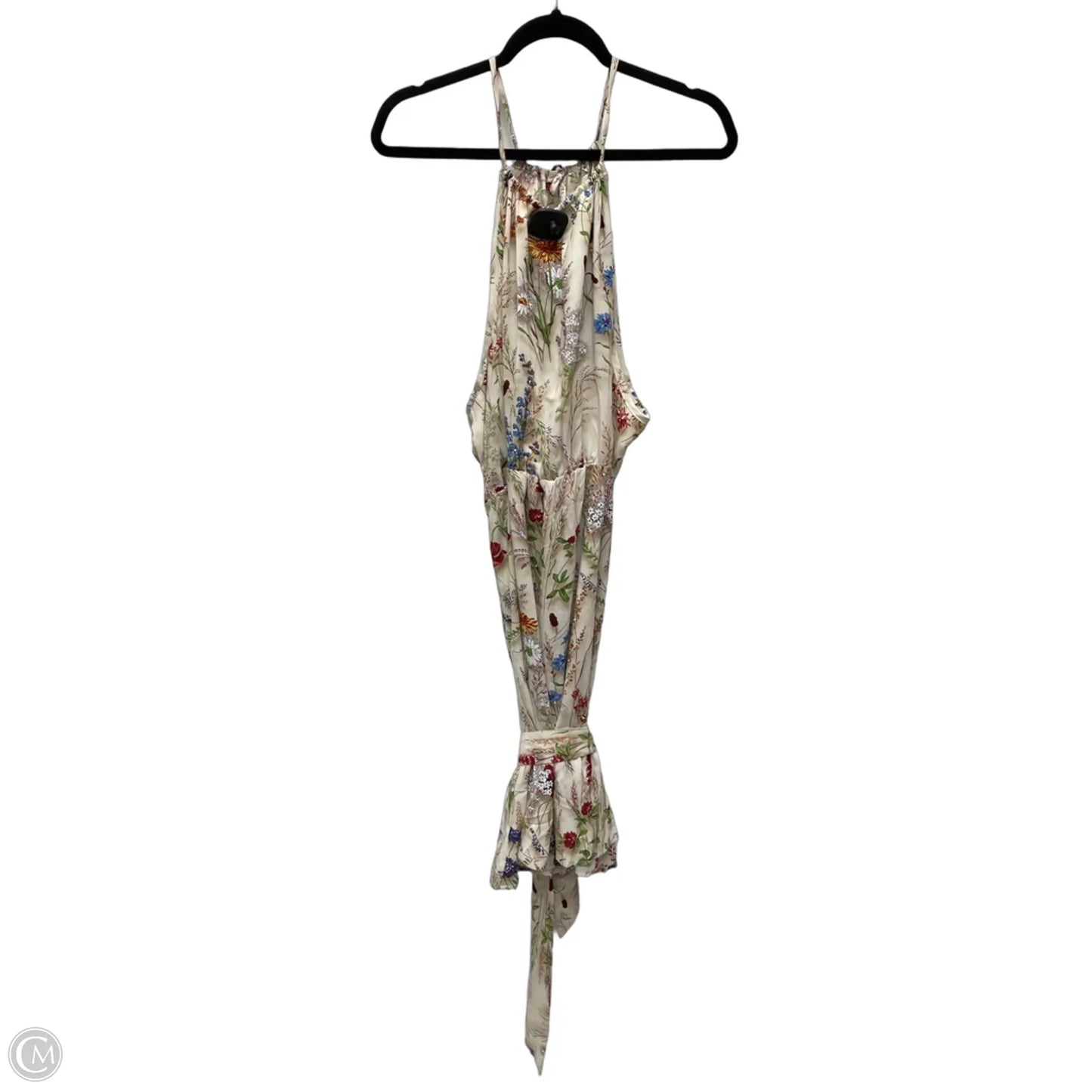Dress Casual Short By Shein In Floral Print, Size: 2x