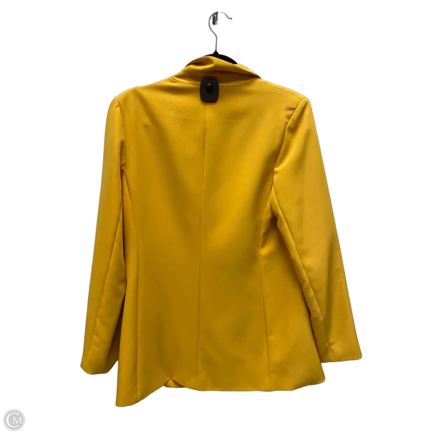 Blazer By Clothes Mentor In Yellow, Size: M