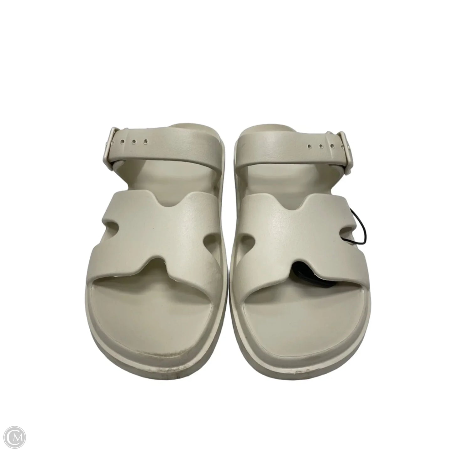 Sandals Flats By Wild Fable In Beige, Size: 10