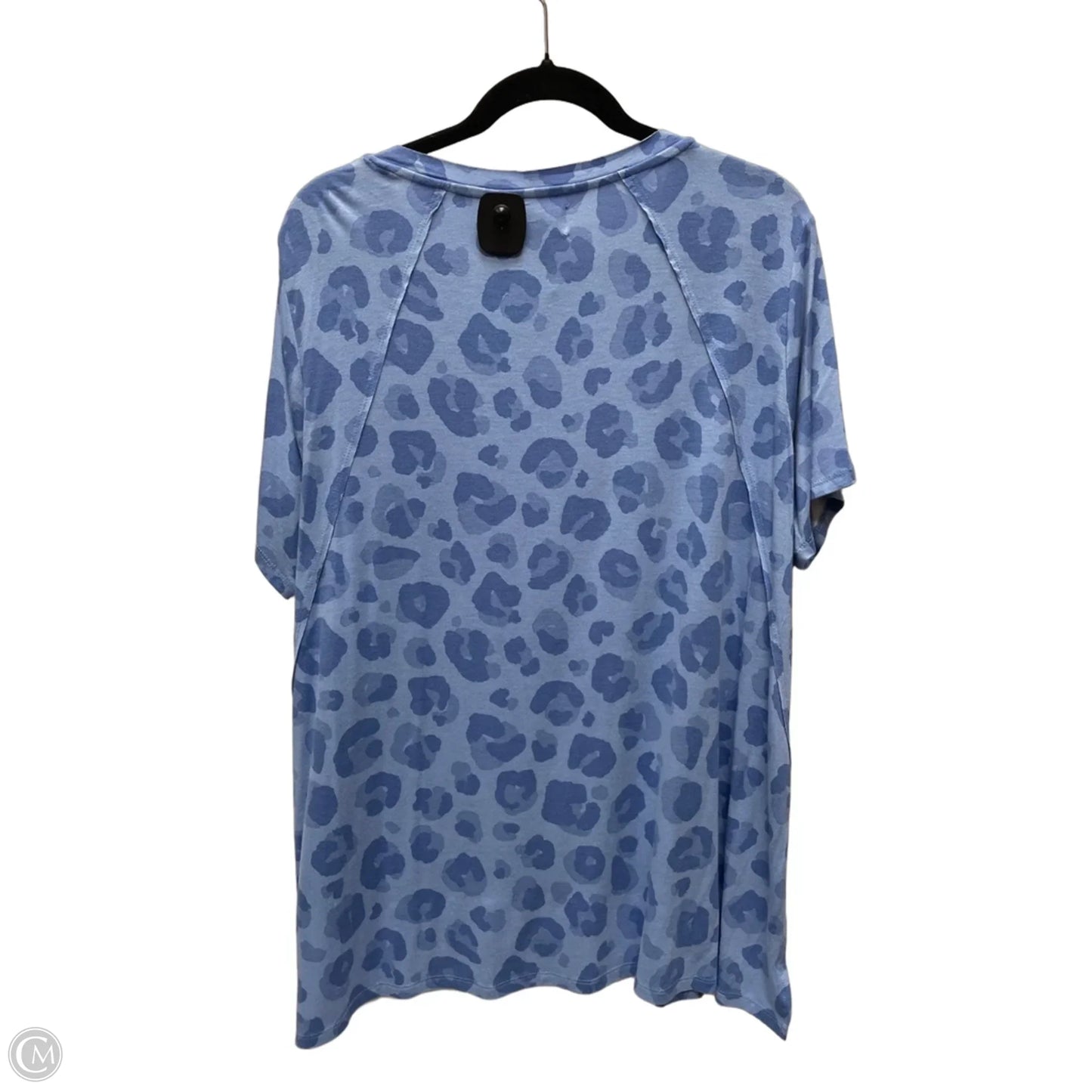 Top Short Sleeve By Mudpie In Animal Print, Size: Xl
