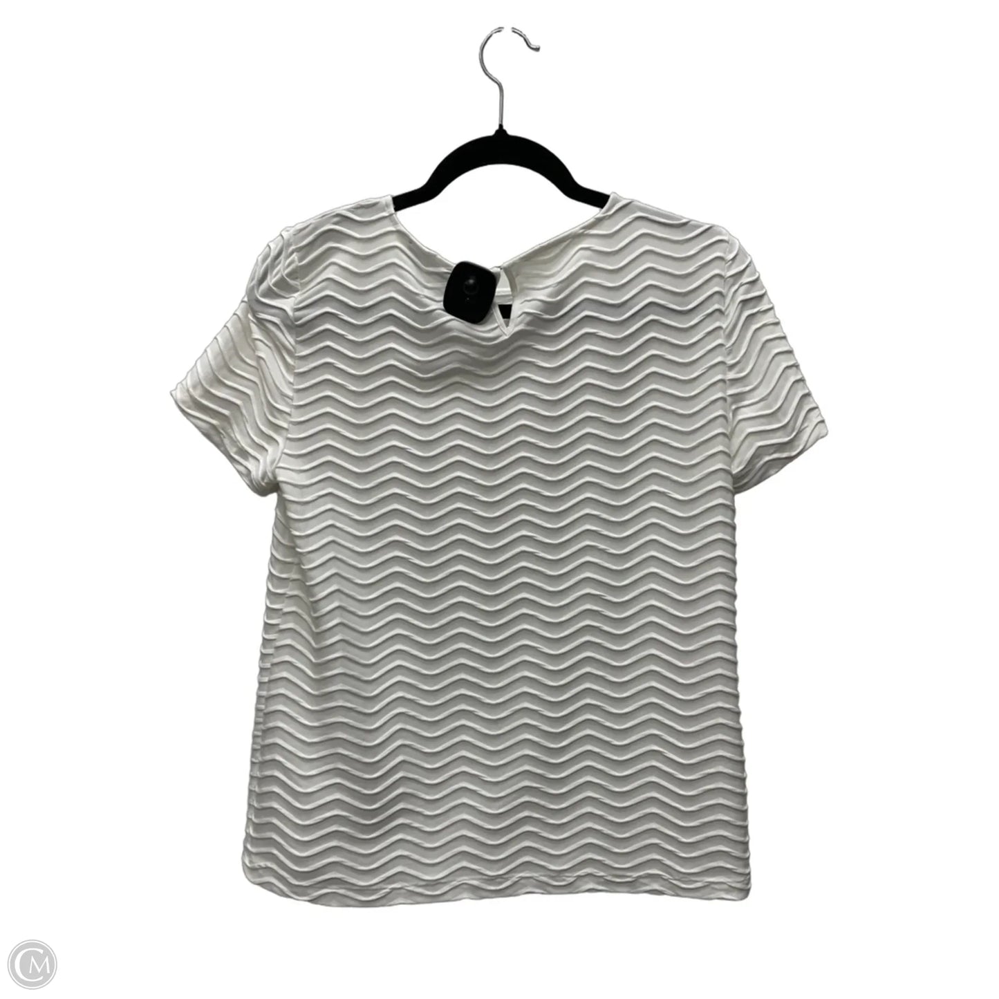 Top Short Sleeve By Ivanka Trump In White, Size: M