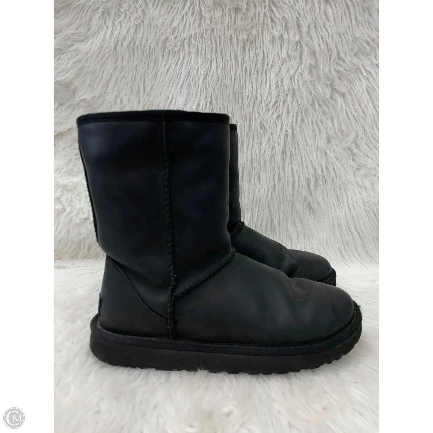 Boots Designer By Ugg In Black, Size: 8