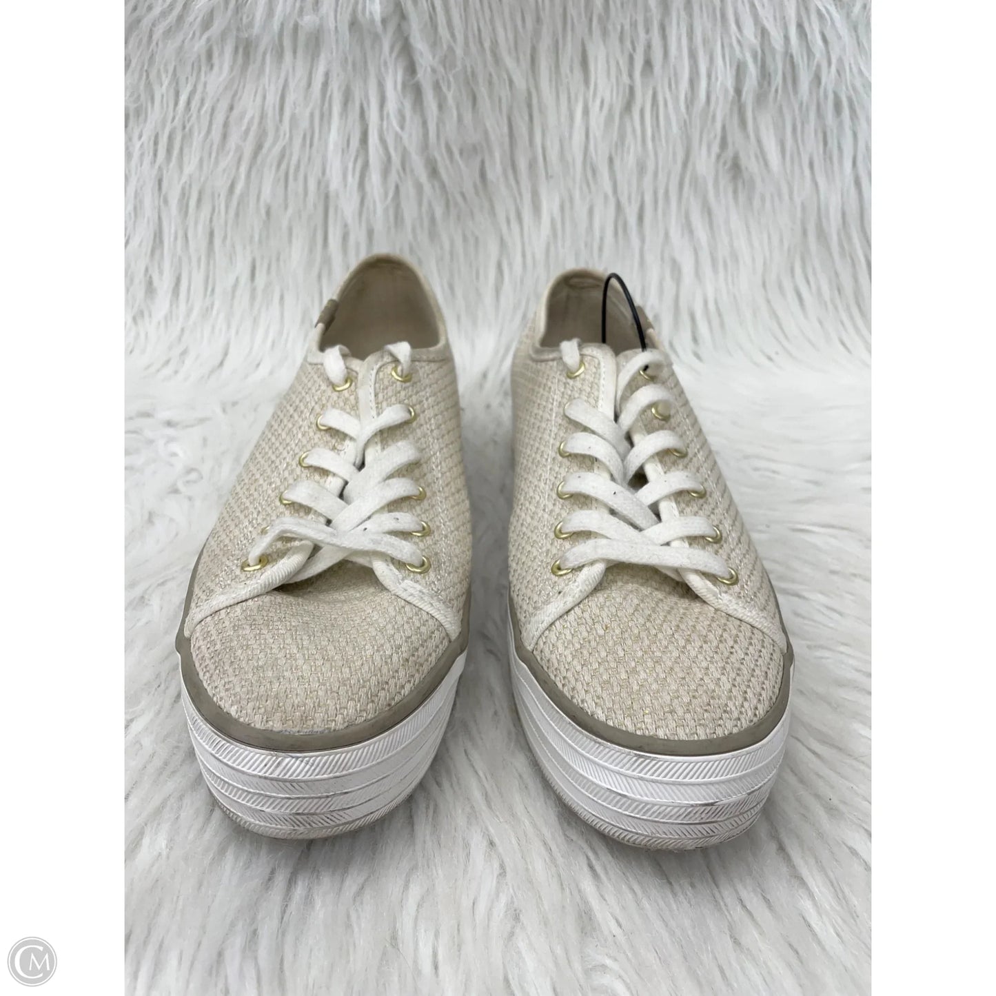 Shoes Sneakers Platform By Keds In Beige, Size: 7