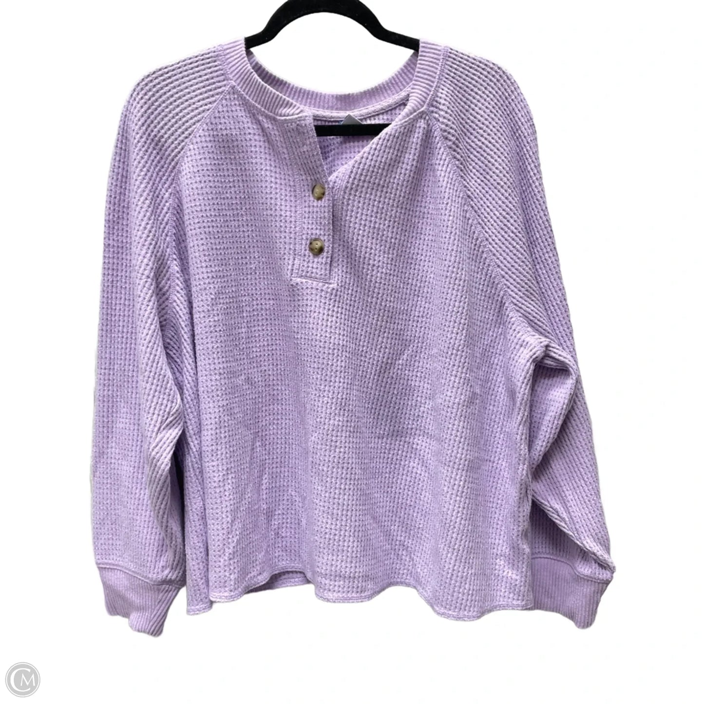 Sweater By Old Navy In Purple, Size: 2x