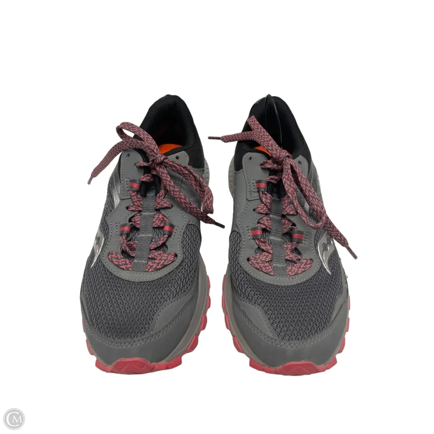 Shoes Athletic By Saucony In Grey & Pink, Size: 8.5