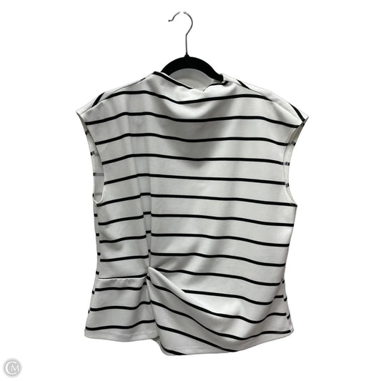 Top Sleeveless By Melloday In Striped Pattern, Size: Xl