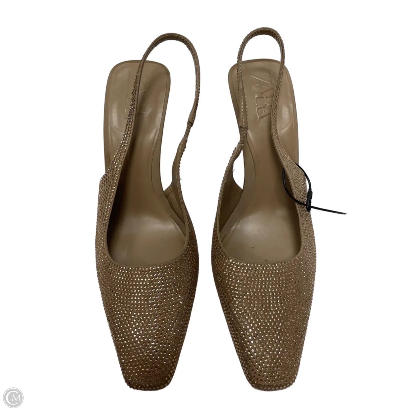 Shoes Heels Stiletto By Zara In Brown, Size: 8.5
