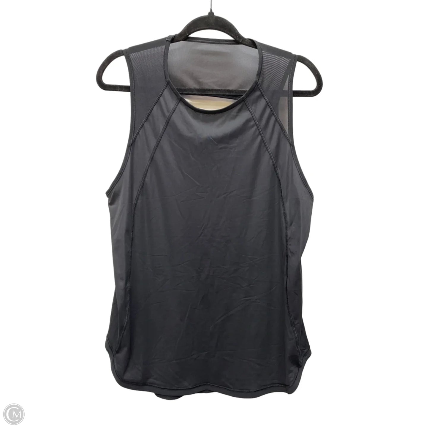 Athletic Tank Top By Lululemon In Black, Size: L