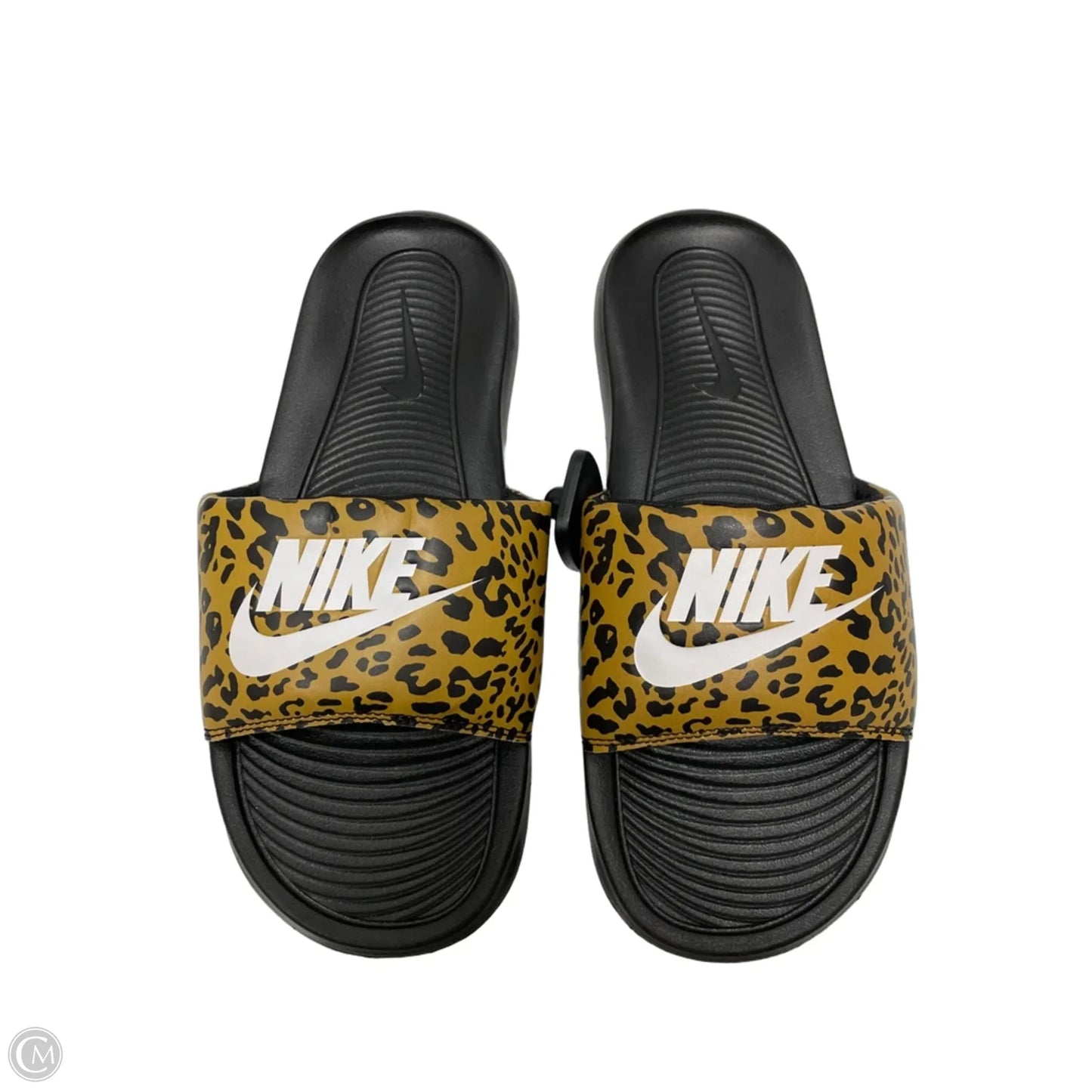 Sandals Flats By Nike In Animal Print, Size: 10