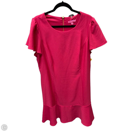 Dress Casual Short By Betsey Johnson In Pink, Size: Xl