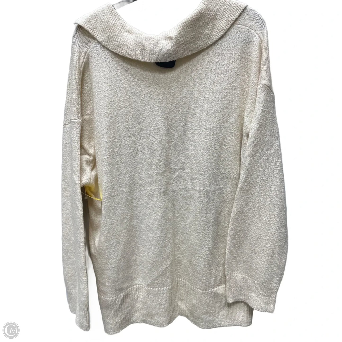 Sweater By Ava & Viv In Beige, Size: 1x