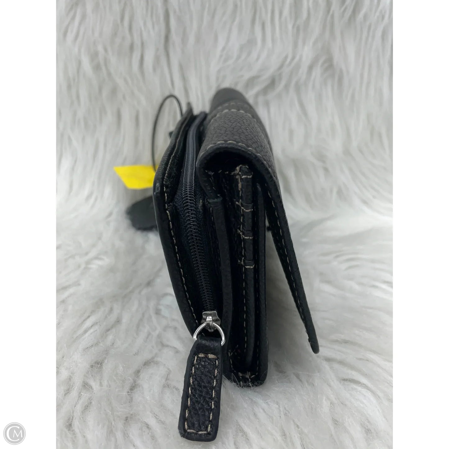 Wallet Leather By Clarks, Size: Medium