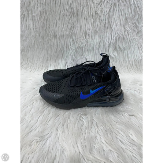 Shoes Sneakers By Nike In Black & Blue, Size: 6.5