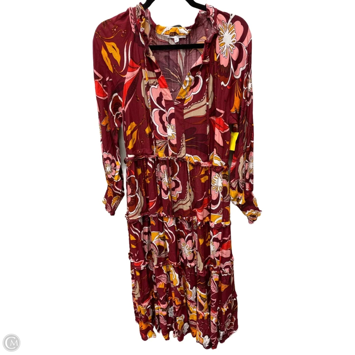 Dress Casual Maxi By Gibson And Latimer In Floral Print, Size: S