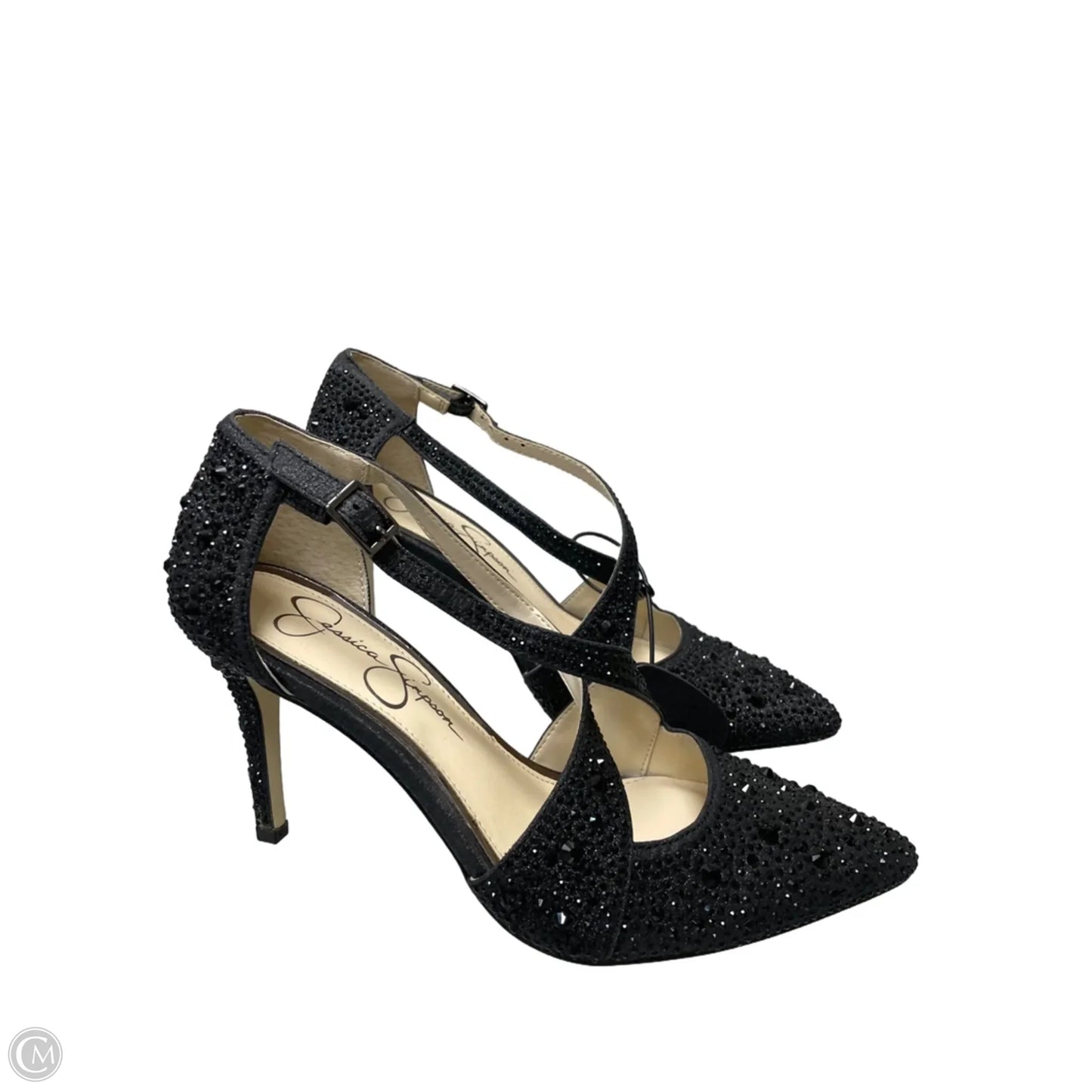 Shoes Heels Stiletto By Jessica Simpson In Black, Size: 6