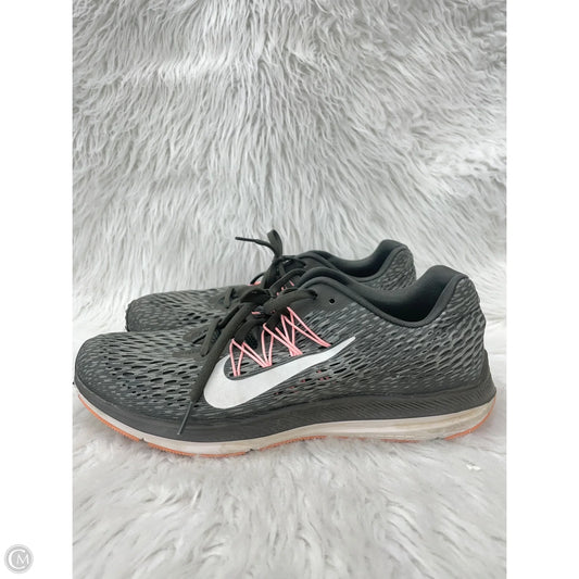 Shoes Athletic By Nike In Green & Pink, Size: 11