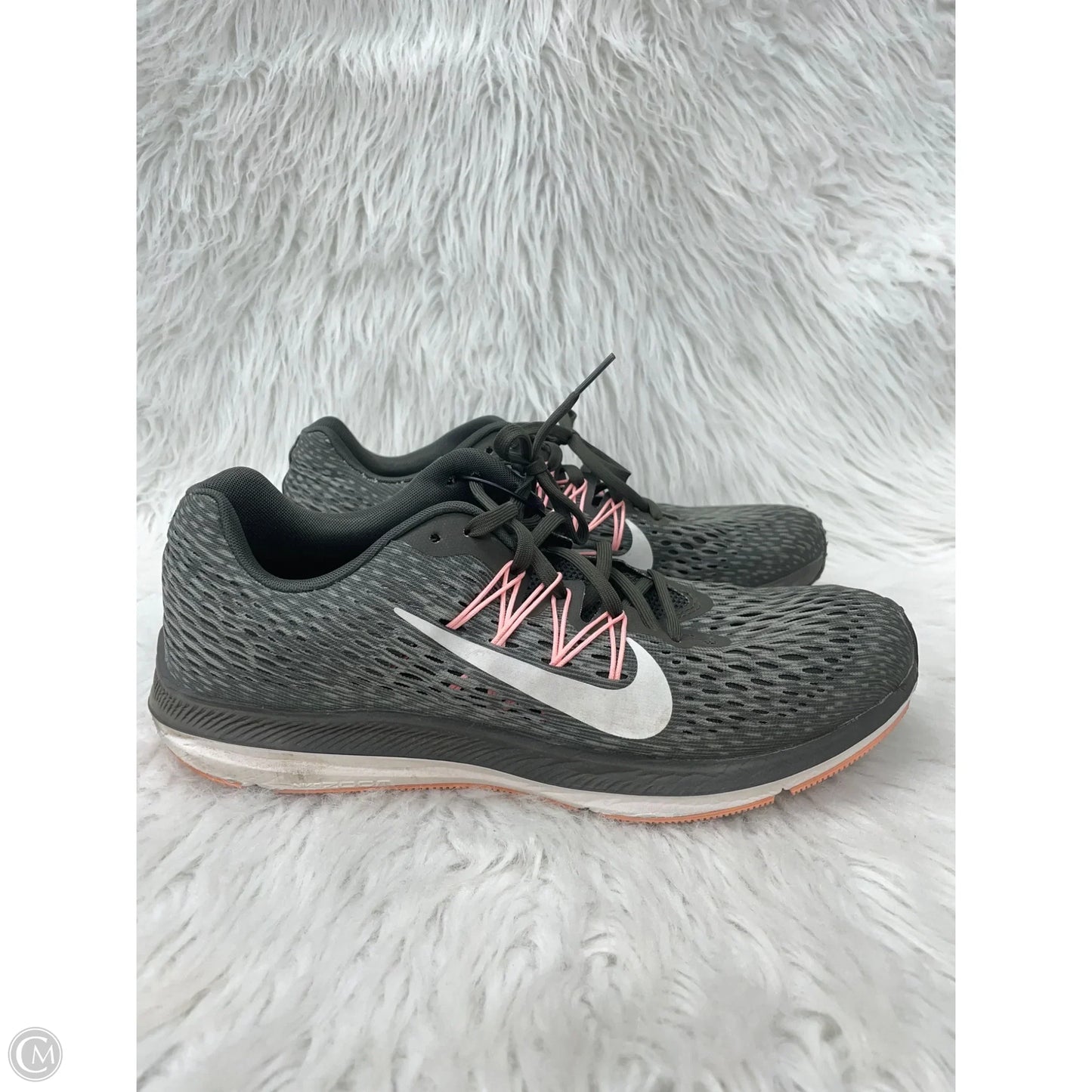 Shoes Athletic By Nike In Green & Pink, Size: 11