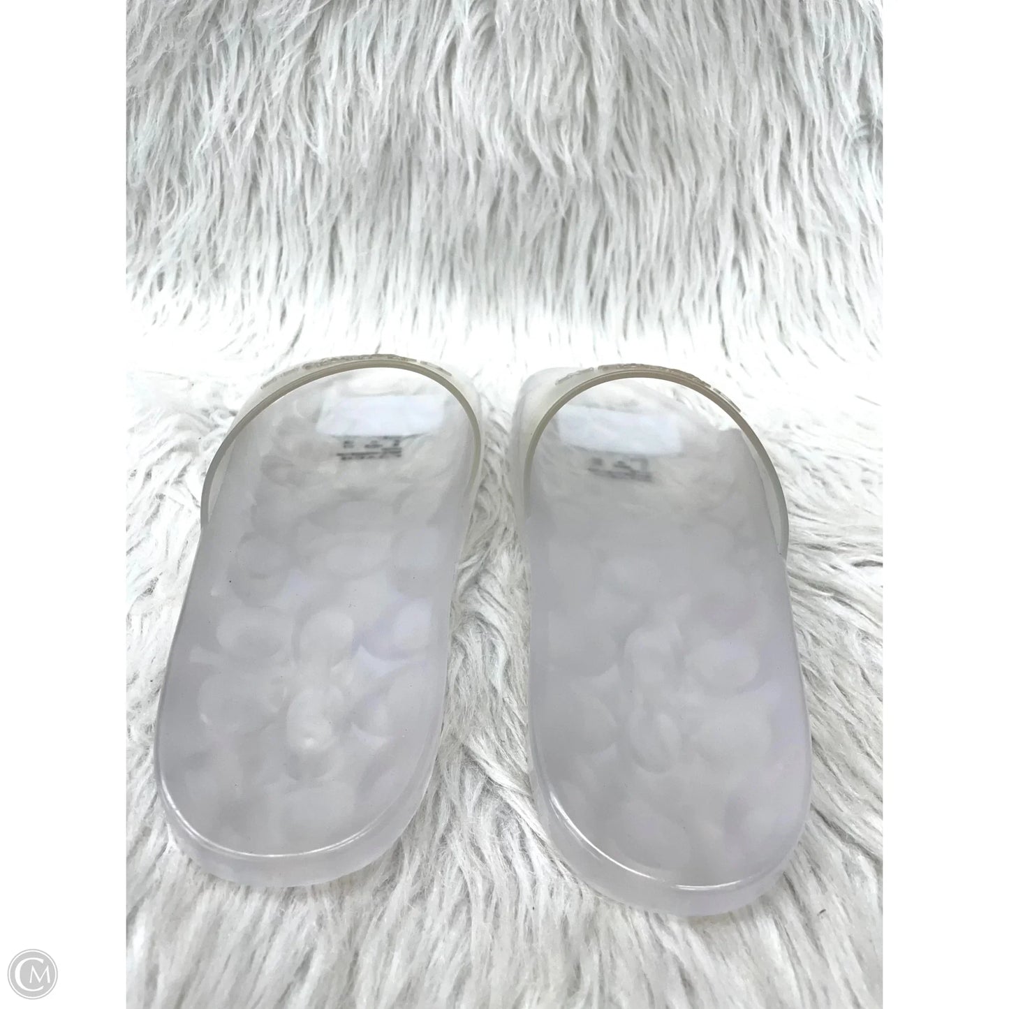 Sandals Designer By Coach In Clear, Size: 7