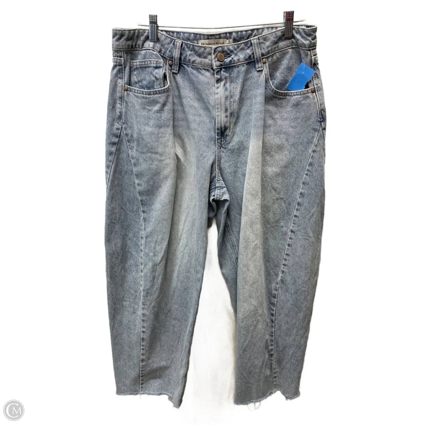 Jeans Designer By Rebecca Minkoff In Blue Denim, Size: 12