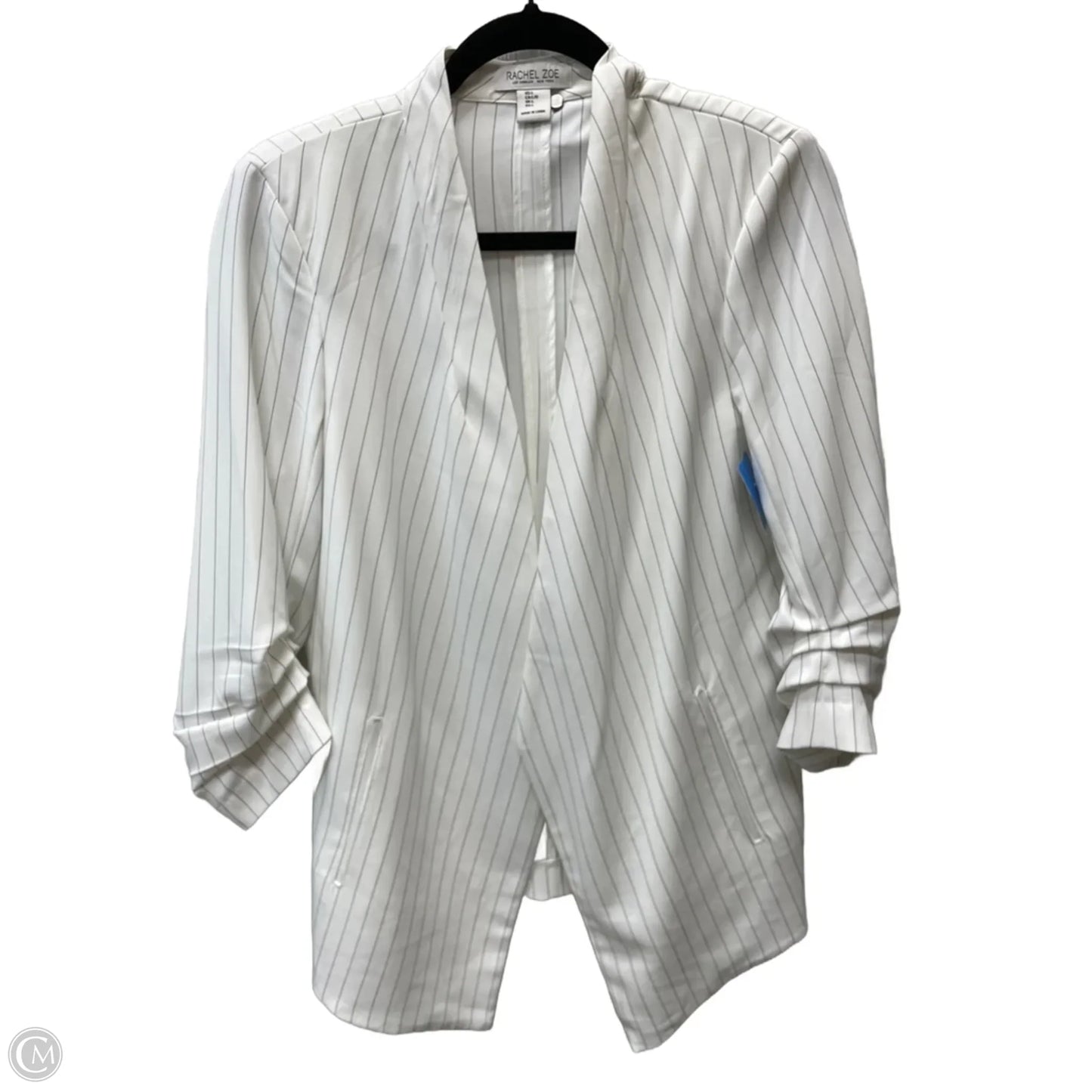 Blazer By Rachel Zoe In Striped Pattern, Size: L