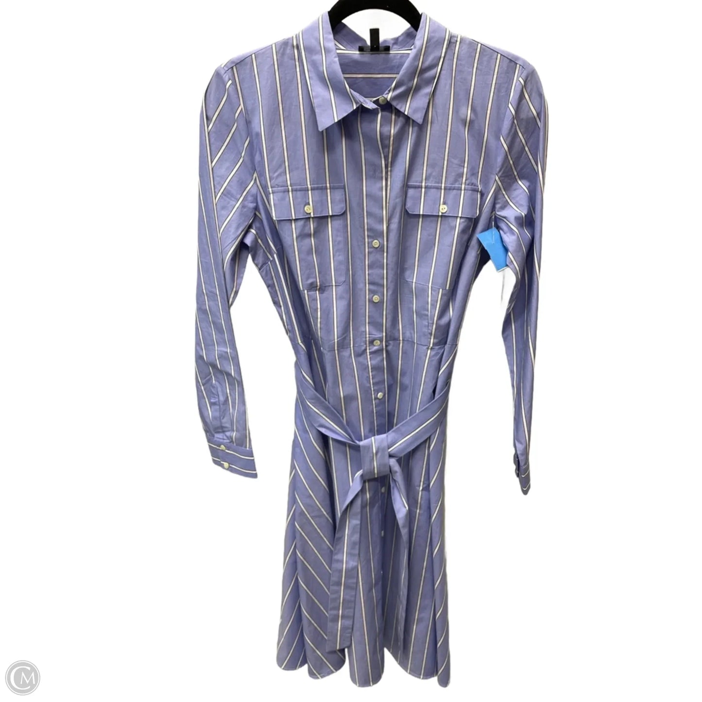 Dress Casual Maxi By Talbots In Striped Pattern, Size: S