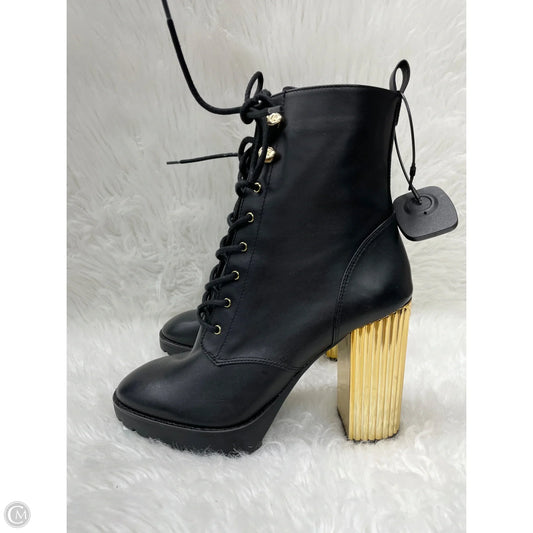 Boots Designer By Michael Kors In Black, Size: 9