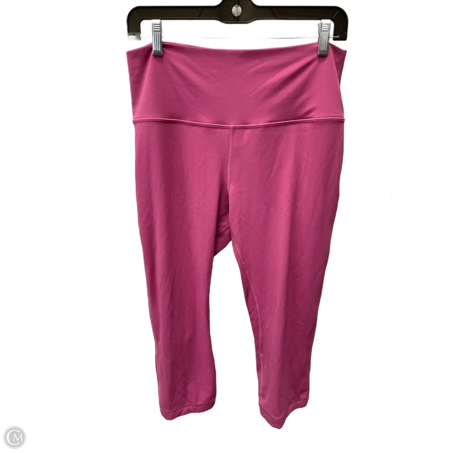 Athletic Leggings Capris By Lululemon In Pink, Size: L