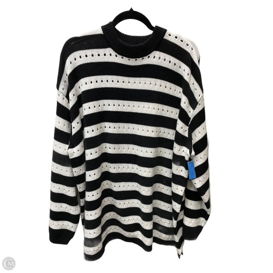 Sweater By Asos In Black & White, Size: L