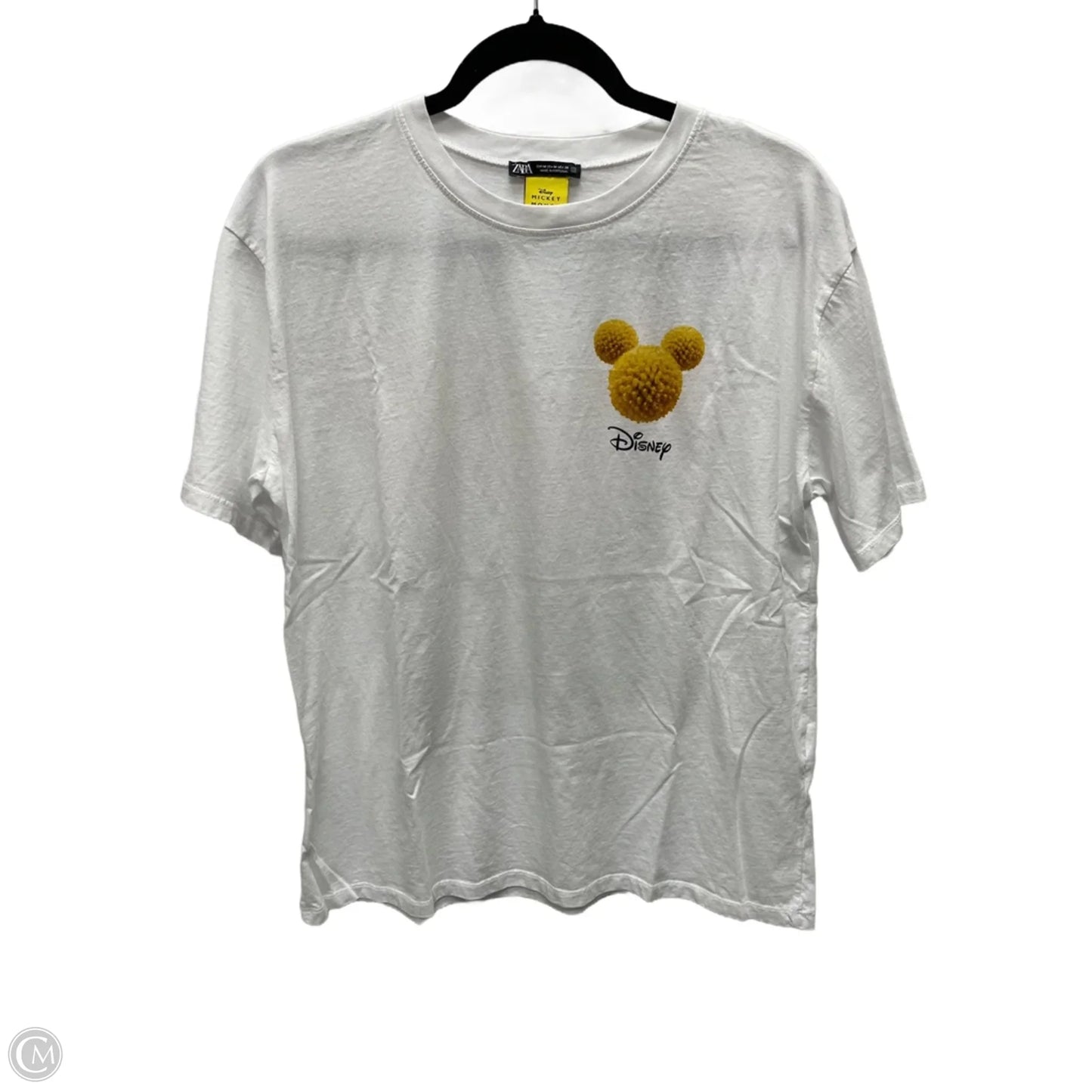 Top Sleeveless By Zara In White, Size: M