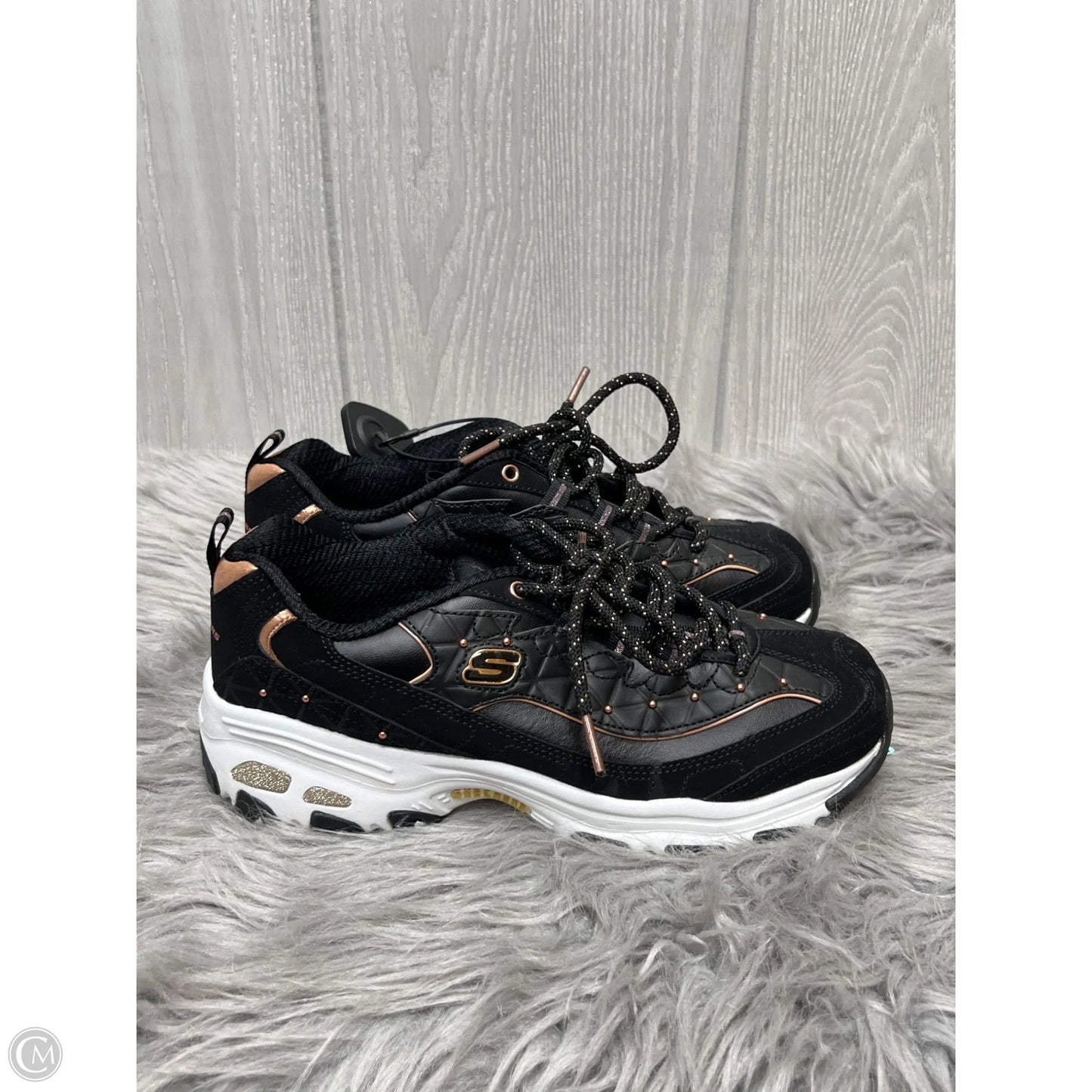 Shoes Sneakers By Skechers In Black, Size: 9