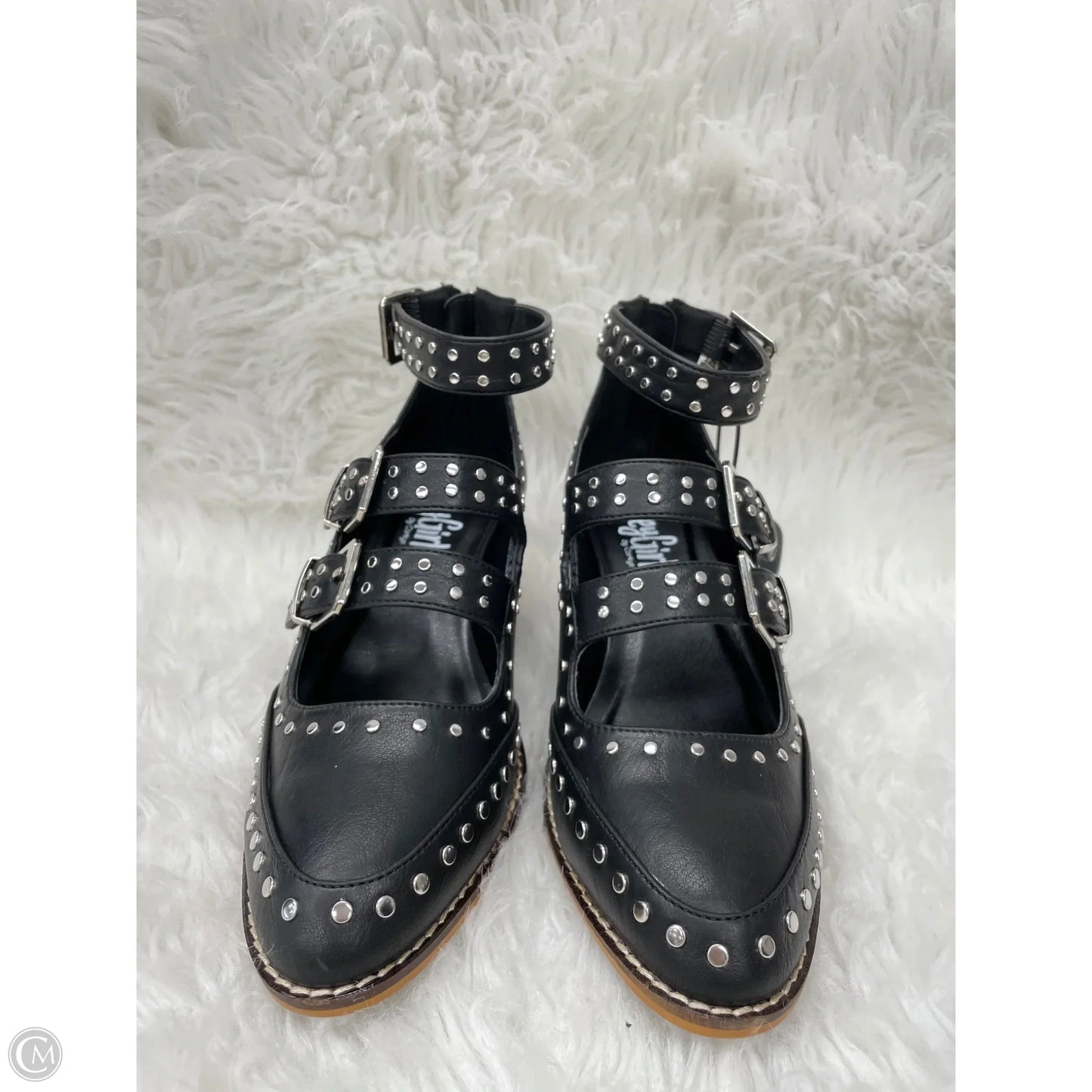 Shoes Heels Block By Corkys In Black, Size: 7