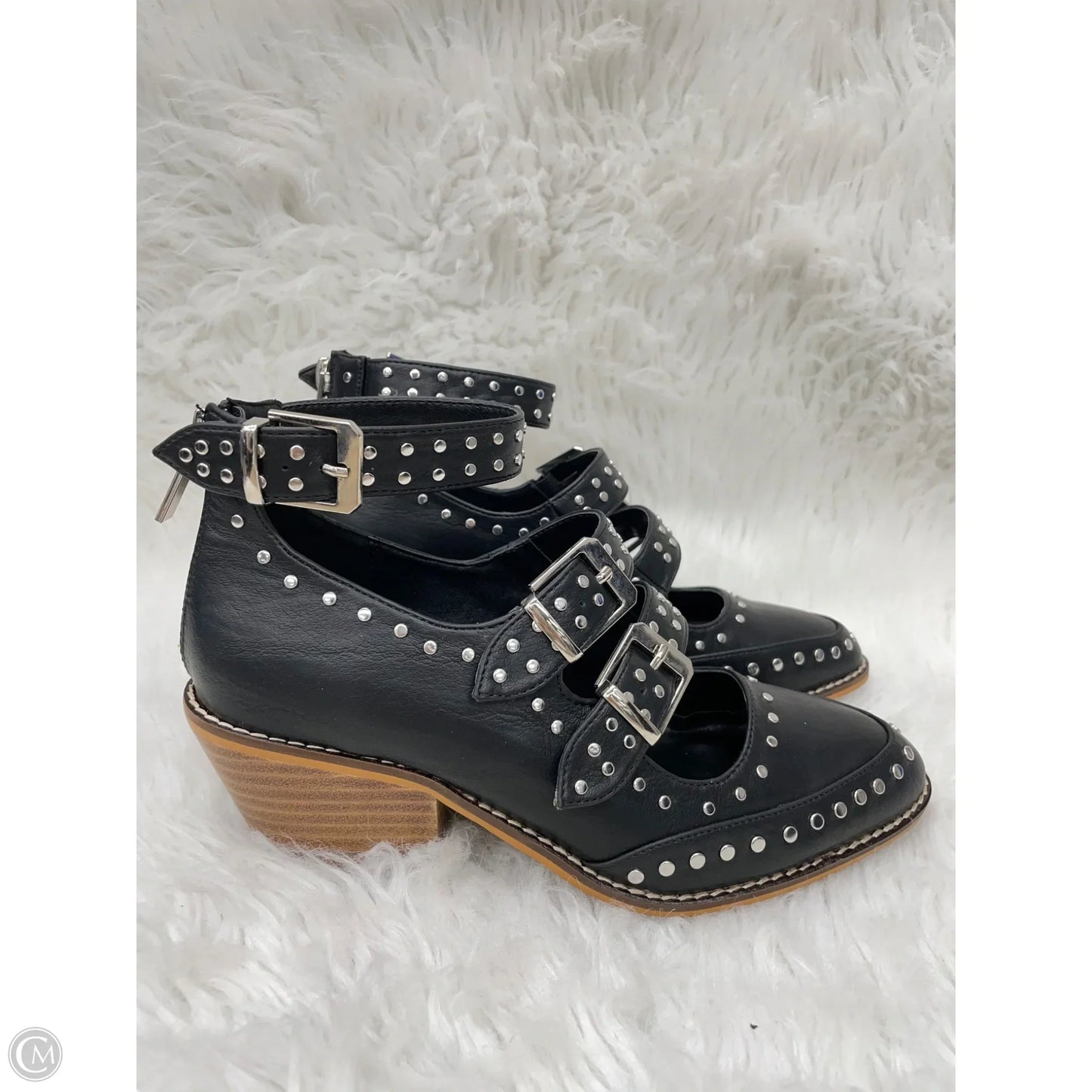 Shoes Heels Block By Corkys In Black, Size: 7