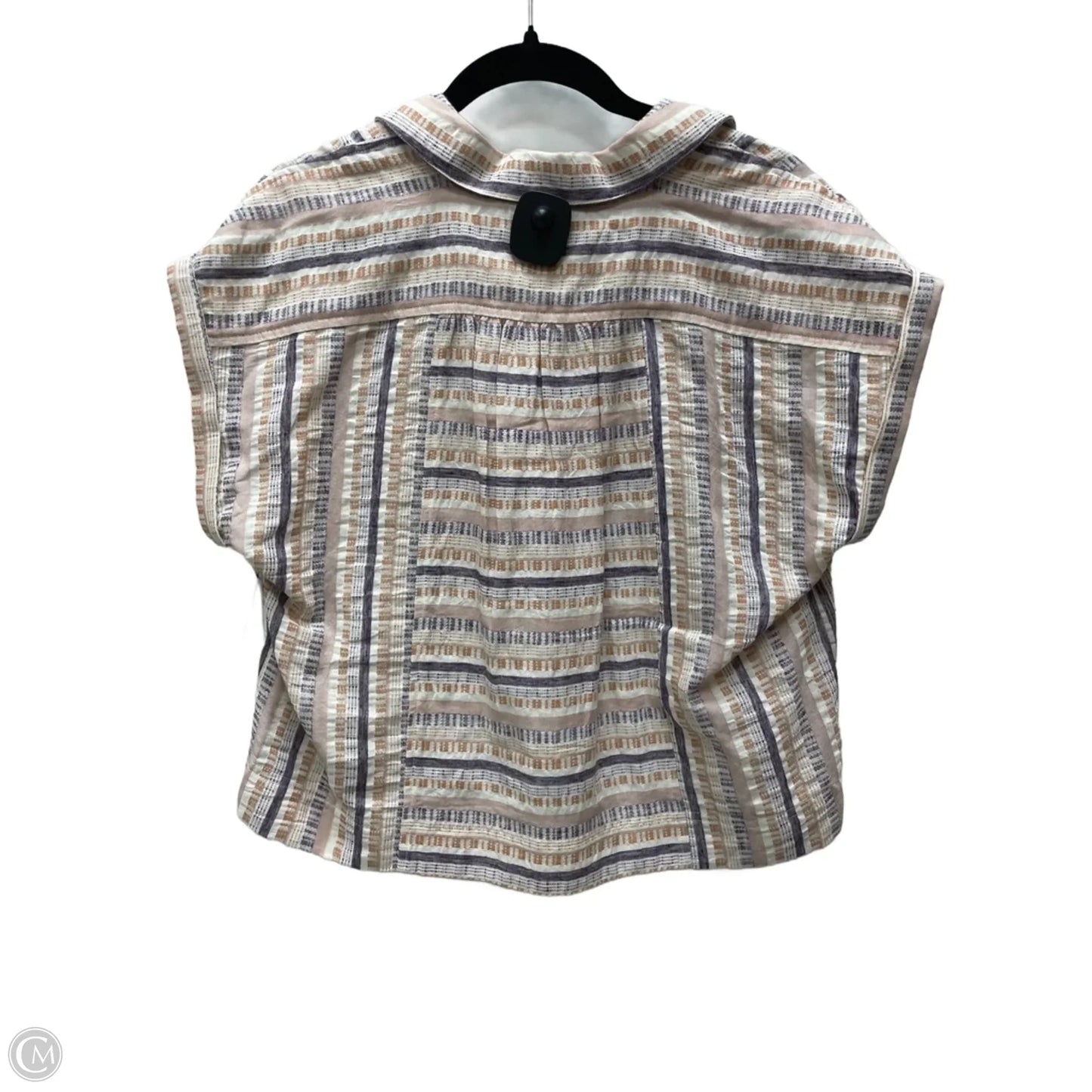 Top Sleeveless By Anthropologie In Striped Pattern, Size: M