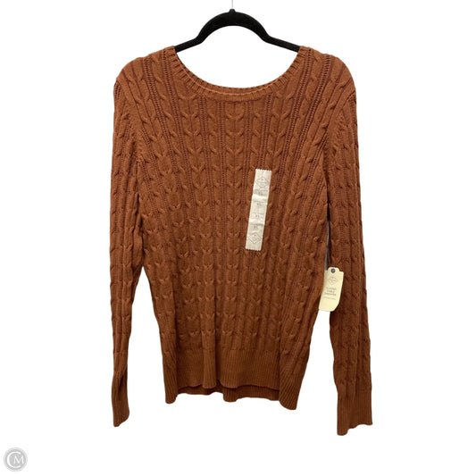 Sweater By St Johns Bay In Brown, Size: Xl