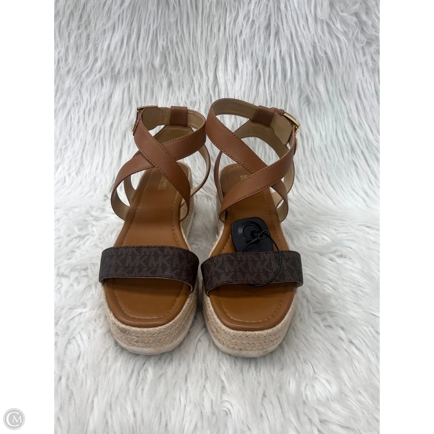 Shoes Designer By Michael Kors In Brown, Size: 9