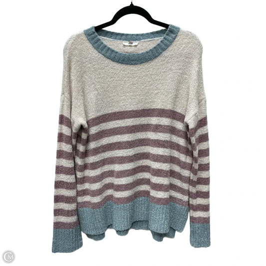 Sweater By Easel In Striped Pattern, Size: M
