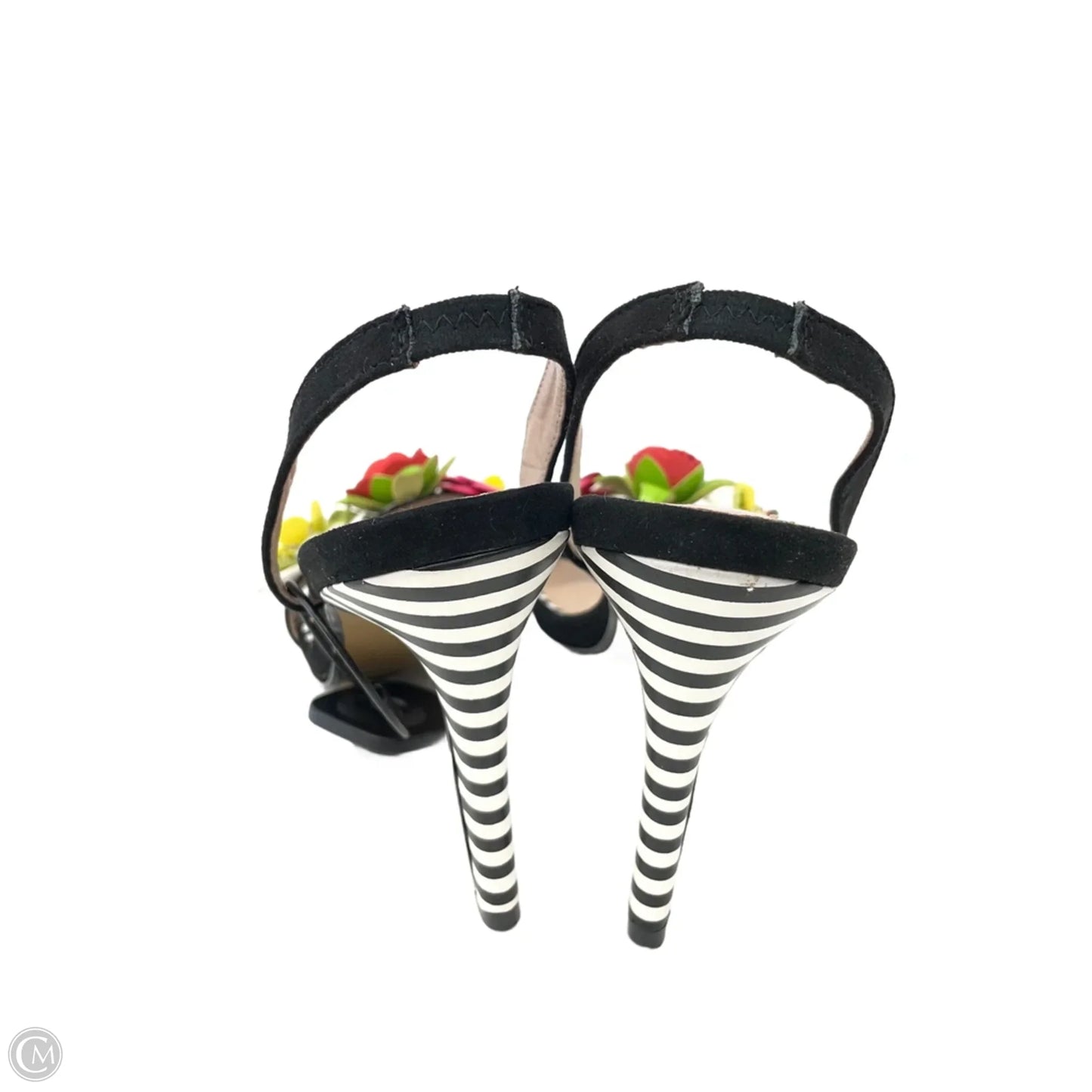 Shoes Heels Stiletto By Betsey Johnson In Floral Print, Size: 9.5