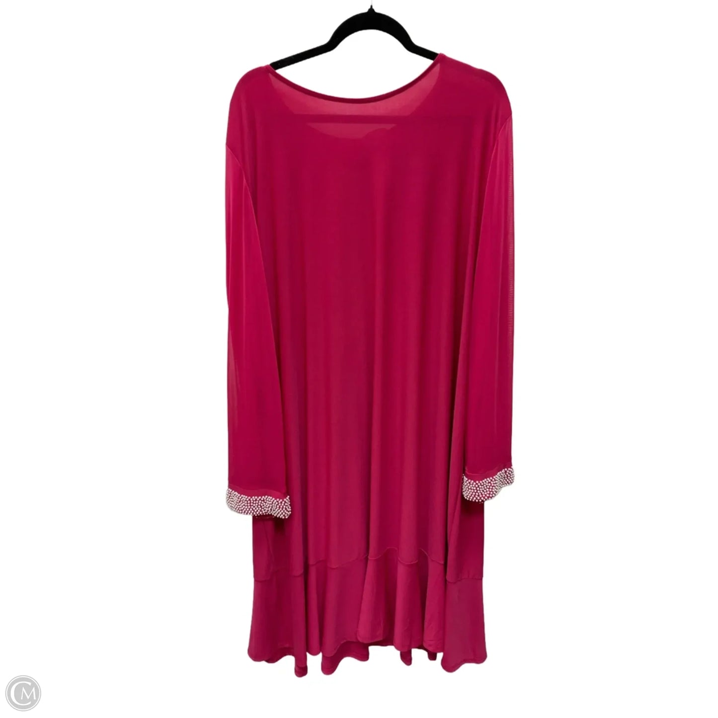 Dress Casual Short By Woman Within In Pink, Size: 4x