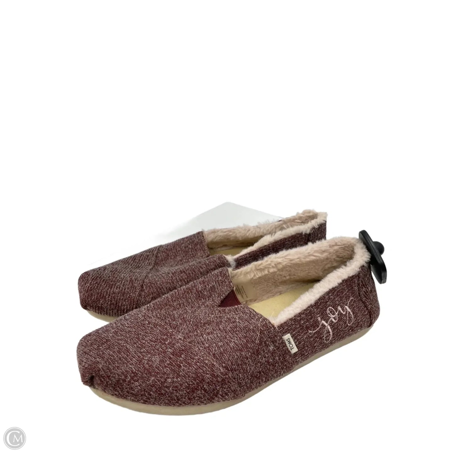 Shoes Flats By Toms In Red, Size: 8.5