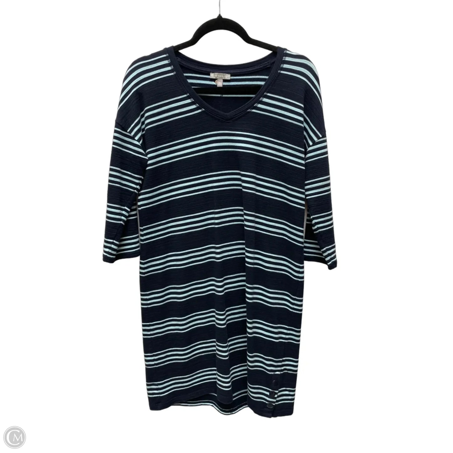 Dress Casual Short By Talbots In Striped Pattern, Size: M