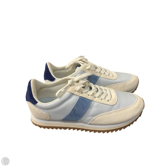 Shoes Sneakers By J. Crew In Blue & Cream, Size: 7