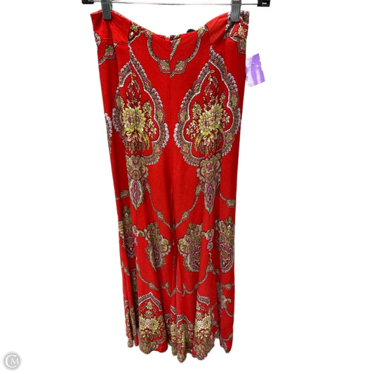 Pants Dress By Anthropologie In Red, Size: 2