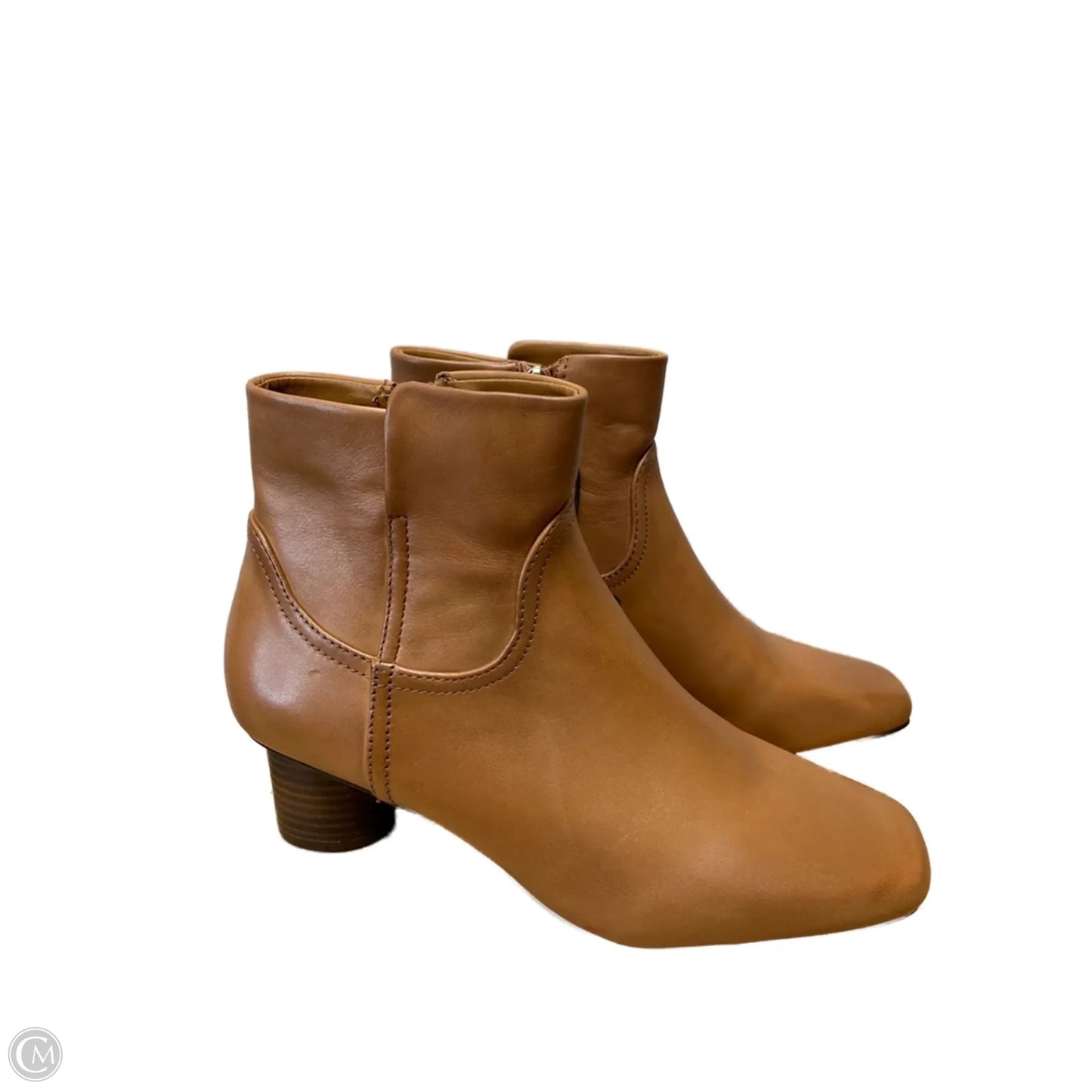 Boots Ankle Heels By Draper James In Tan, Size: 7.5