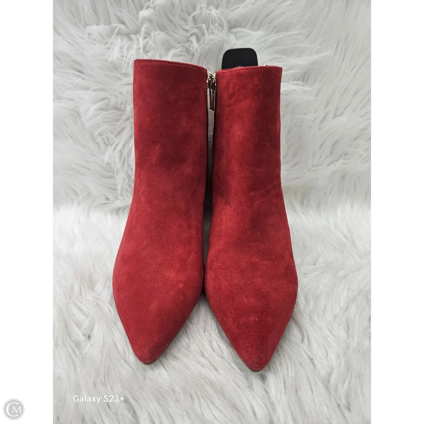 Boots Ankle Heels By Antonio Melani In Red, Size: 6.5