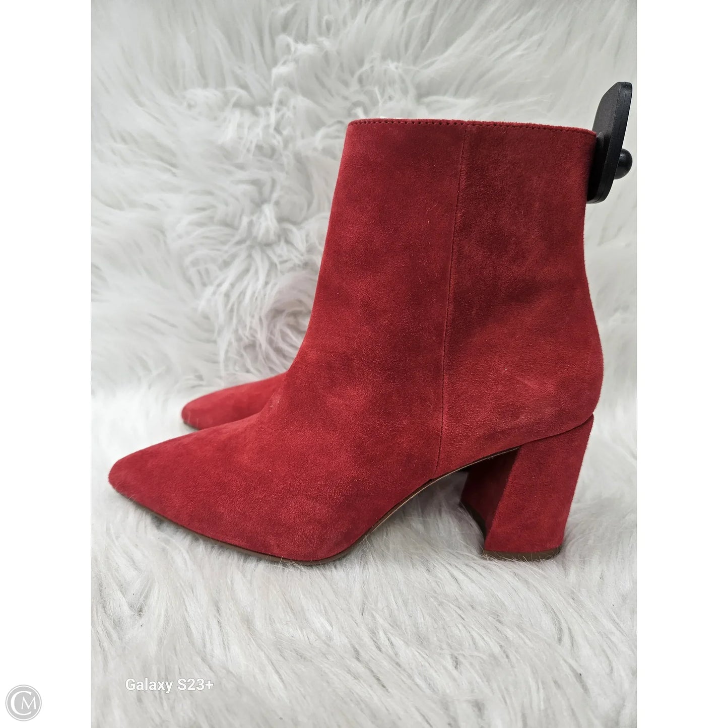 Boots Ankle Heels By Antonio Melani In Red, Size: 6.5