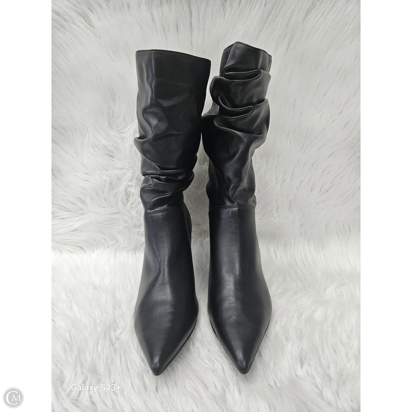 Boots Ankle Heels By Marc Fisher In Black, Size: 8