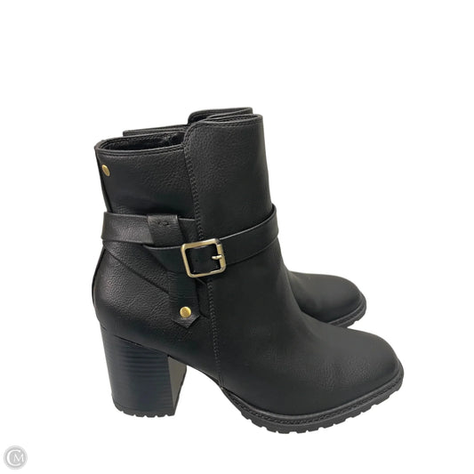 Boots Ankle Heels By White Mountain In Black, Size: 9