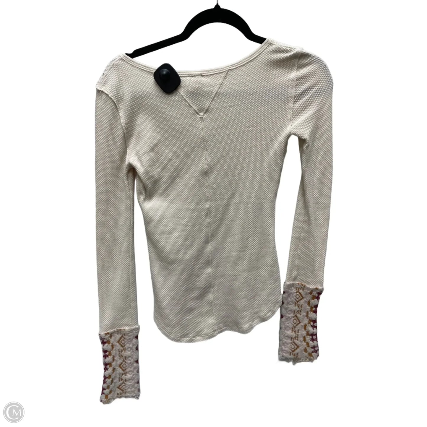 Top Long Sleeve By We The Free In Beige, Size: Xs