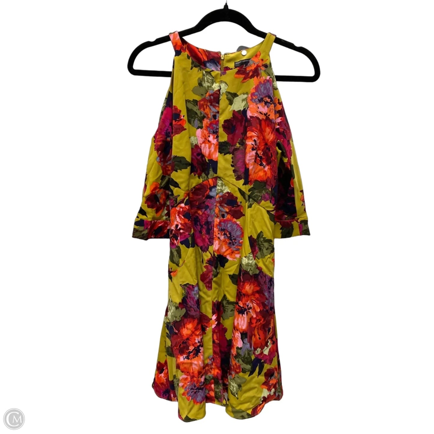 Dress Casual Midi By Maggy London In Floral Print, Size: S