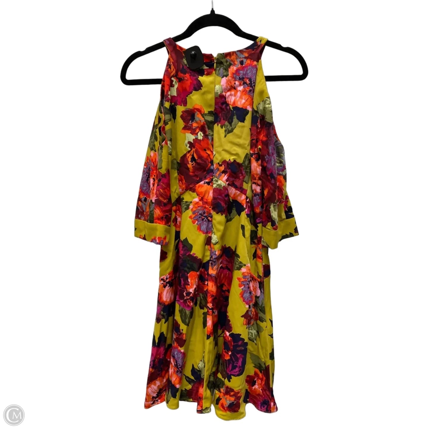 Dress Casual Midi By Maggy London In Floral Print, Size: S